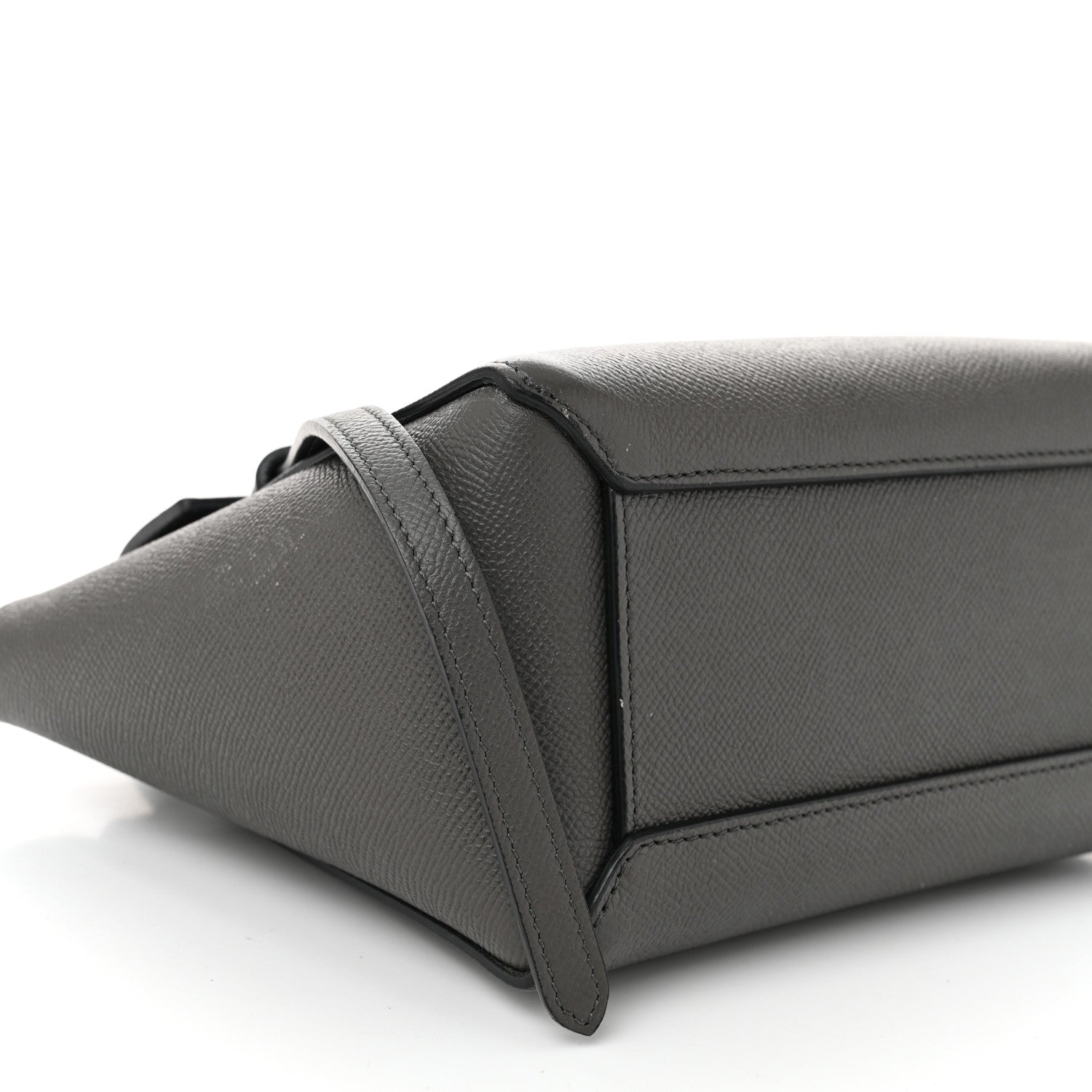 Celine Grained Calfskin Nano Belt Bag Grey 9 of 12