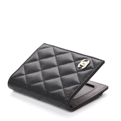 Chanel Caviar Quilted Card Holder Wallet Black 4 of 8
