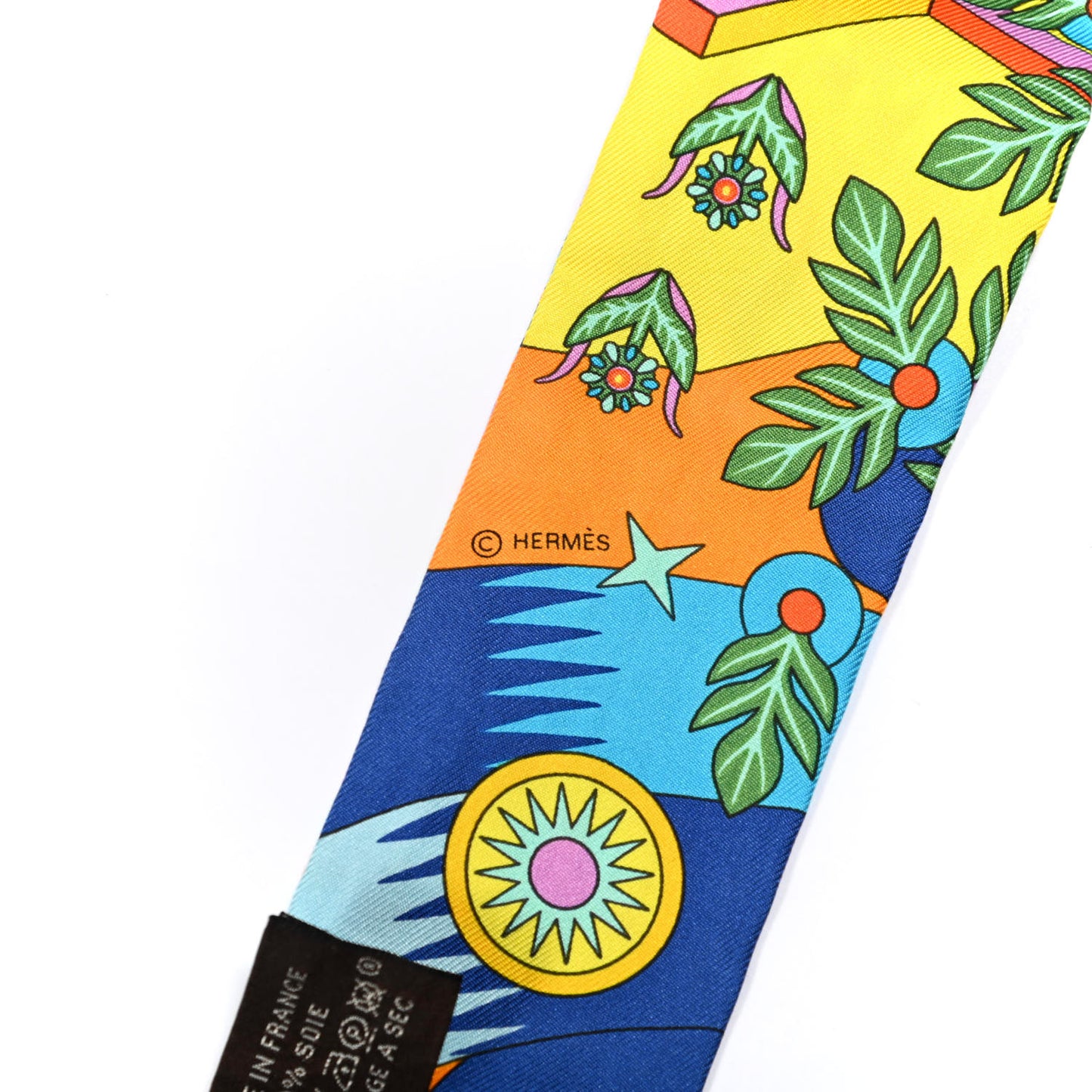 Silk La Source de Pegase Twilly Orange Vif Jaune Vif