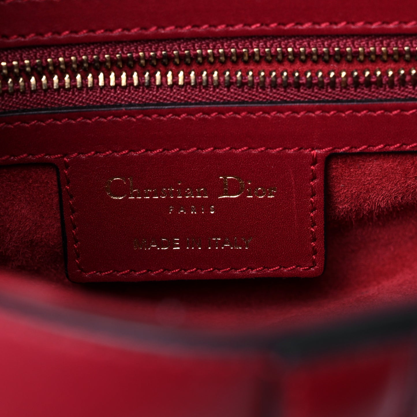 Calfskin Saddle Bag Scarlet