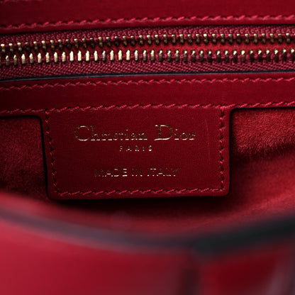 Christian Dior Calfskin Saddle Bag Scarlet 6 of 15