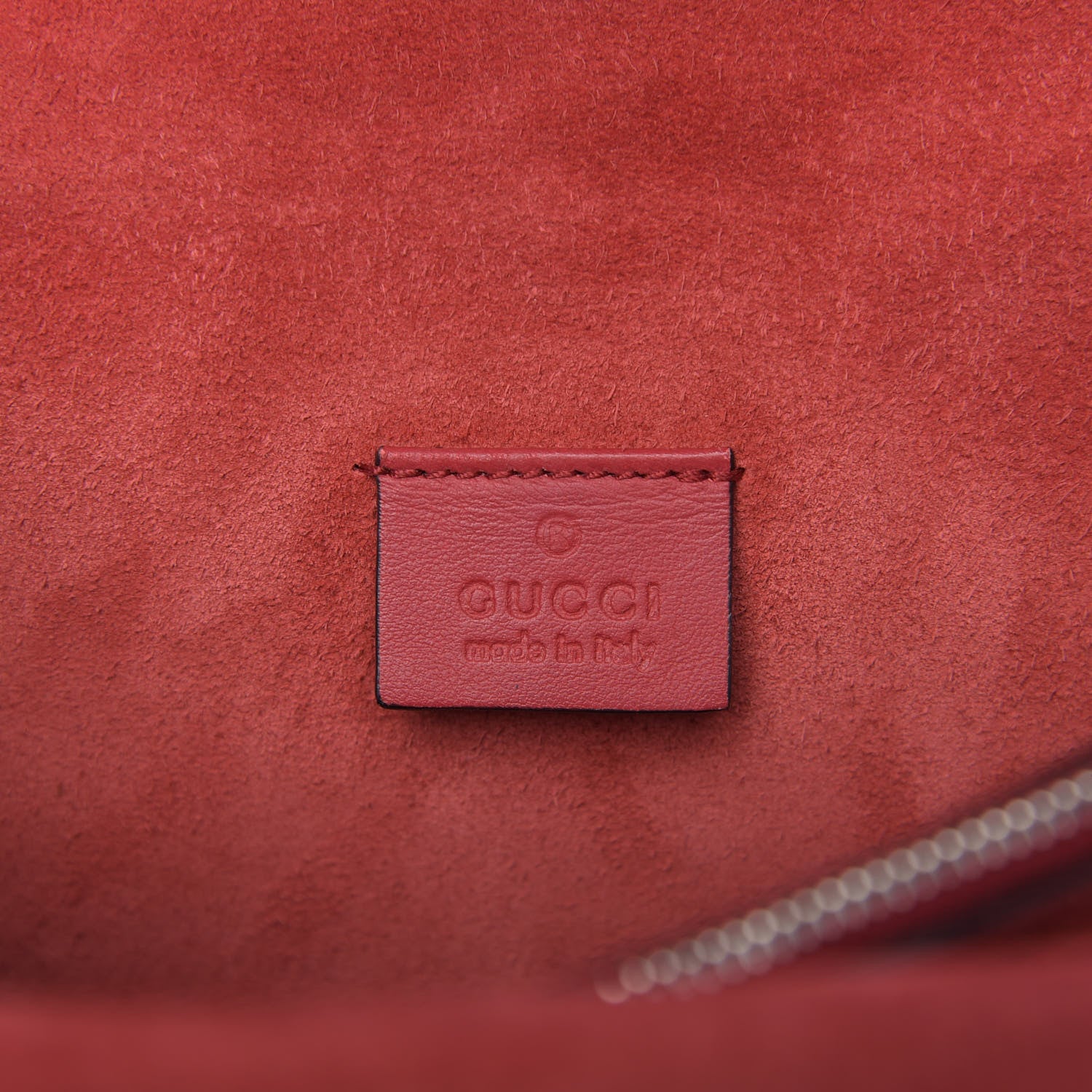 Gucci GG Supreme Monogram Small Dionysus Shoulder Bag Red 9 of 10