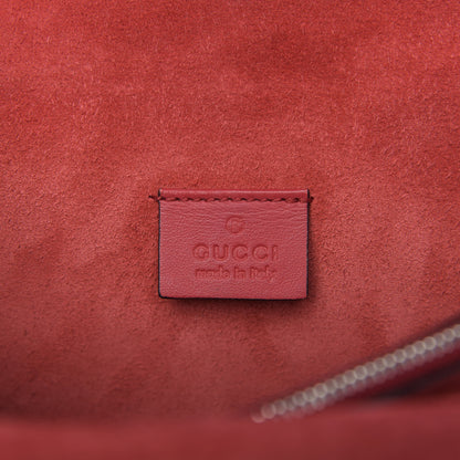 Gucci GG Supreme Monogram Small Dionysus Shoulder Bag Red 9 of 10