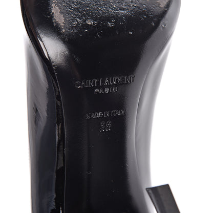 Saint Laurent Patent Opyum 85 Pumps 38 Black 8 of 12