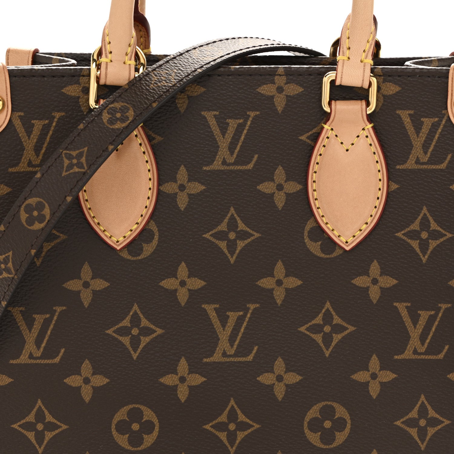 Louis Vuitton Monogram Sac Plat BB 7 of 13