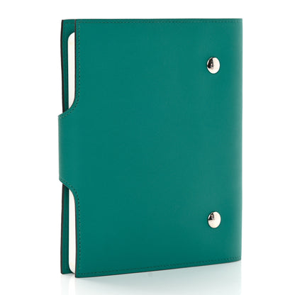 Hermes Swift Ulysse PM Notebook Cover Bleu Paon 3 of 8