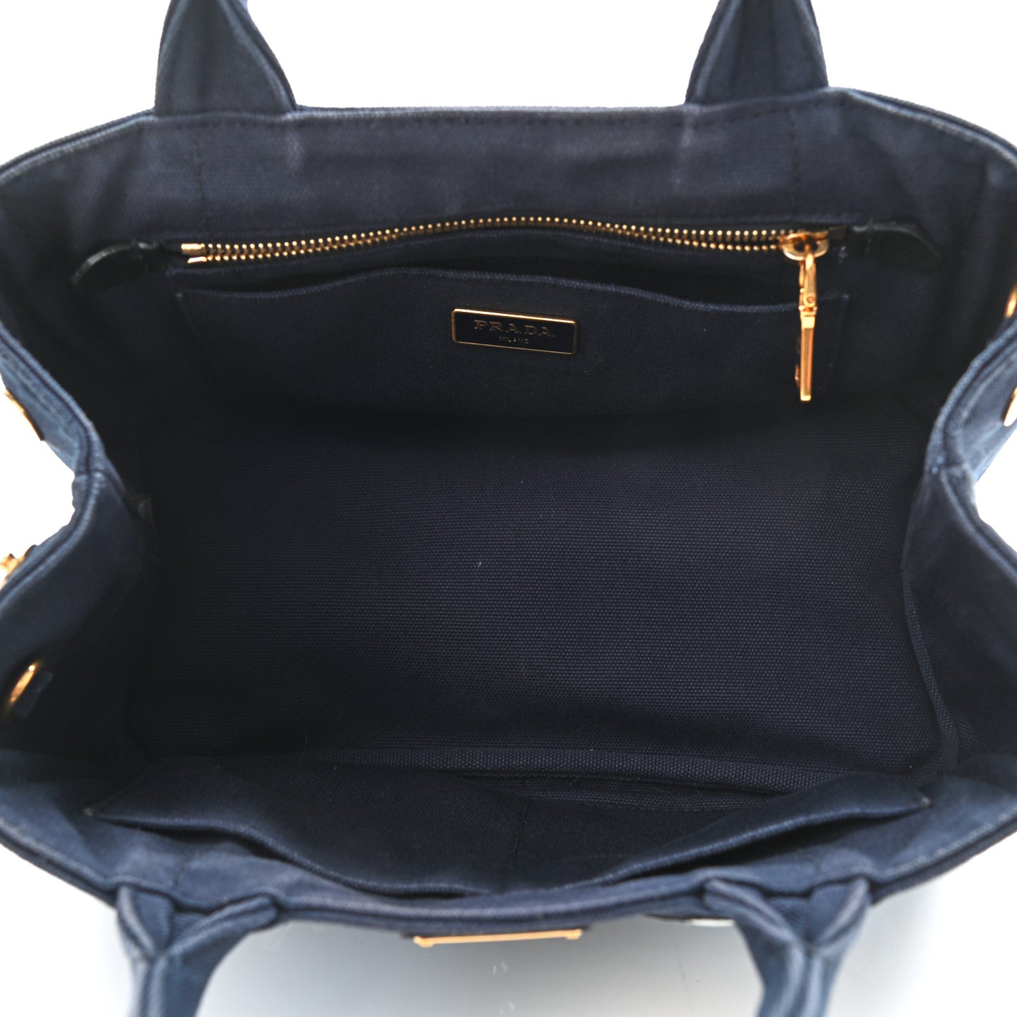 Canvas Canapa Hawaii Small Tote Navy Multicolor