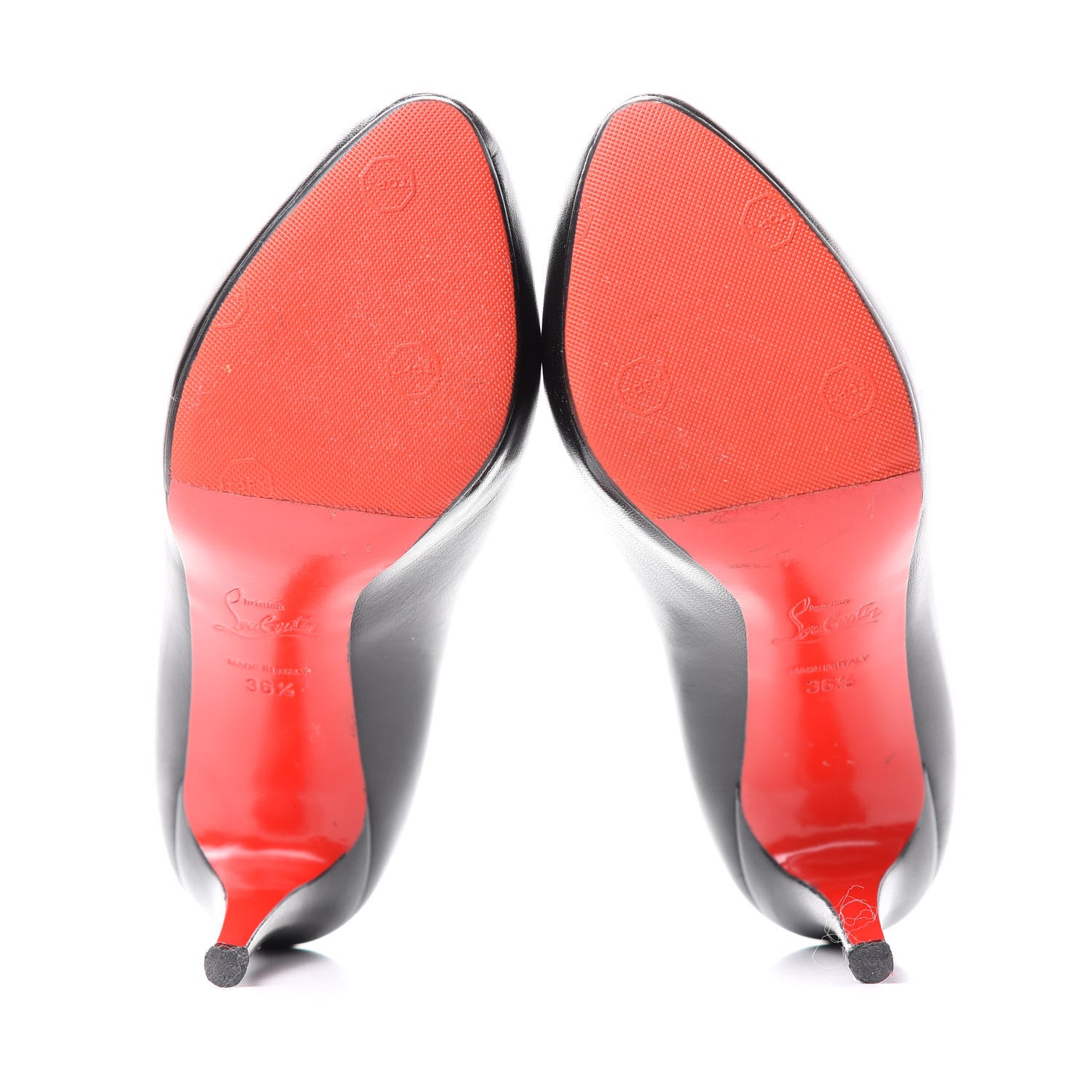 Christian Louboutin Kid Declic 90 Pumps 36.5 Black 6 of 12