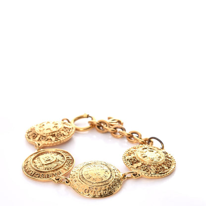 Chanel CC Medallion Bracelet Gold 7 of 7
