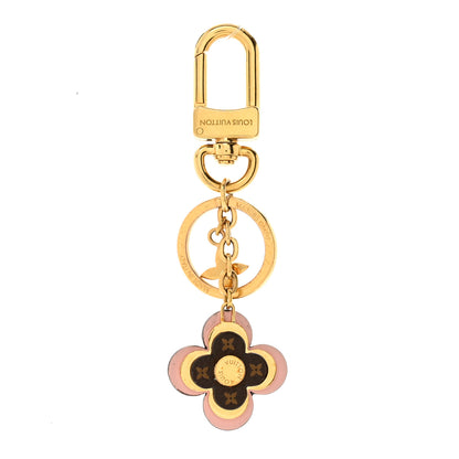 Louis Vuitton Monogram Blooming Flowers BB Bag Charm Key Holder Pink 1 of 3