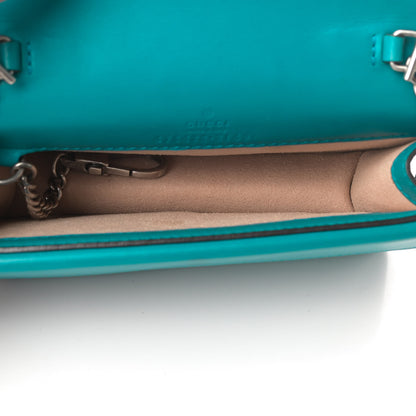 Gucci Velvet Super Mini Dionysus Shoulder Bag Pavone Cyan 5 of 11