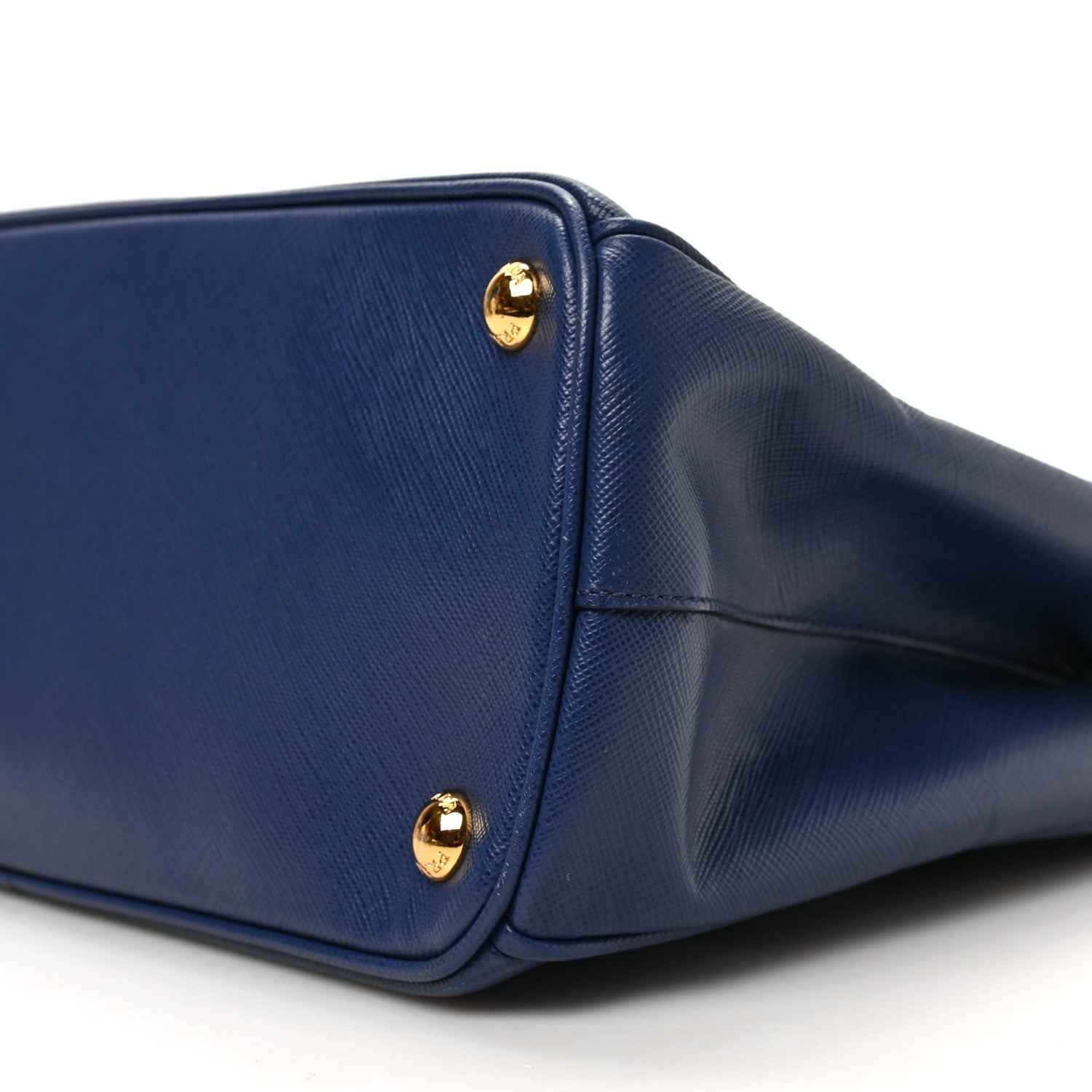 Prada Saffiano Small Galleria Double Zip Tote Bluette 8 of 8