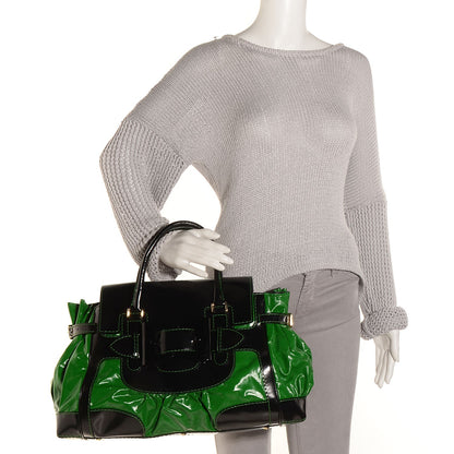 Gucci Dialux Large Queen Tote Green 2 of 7