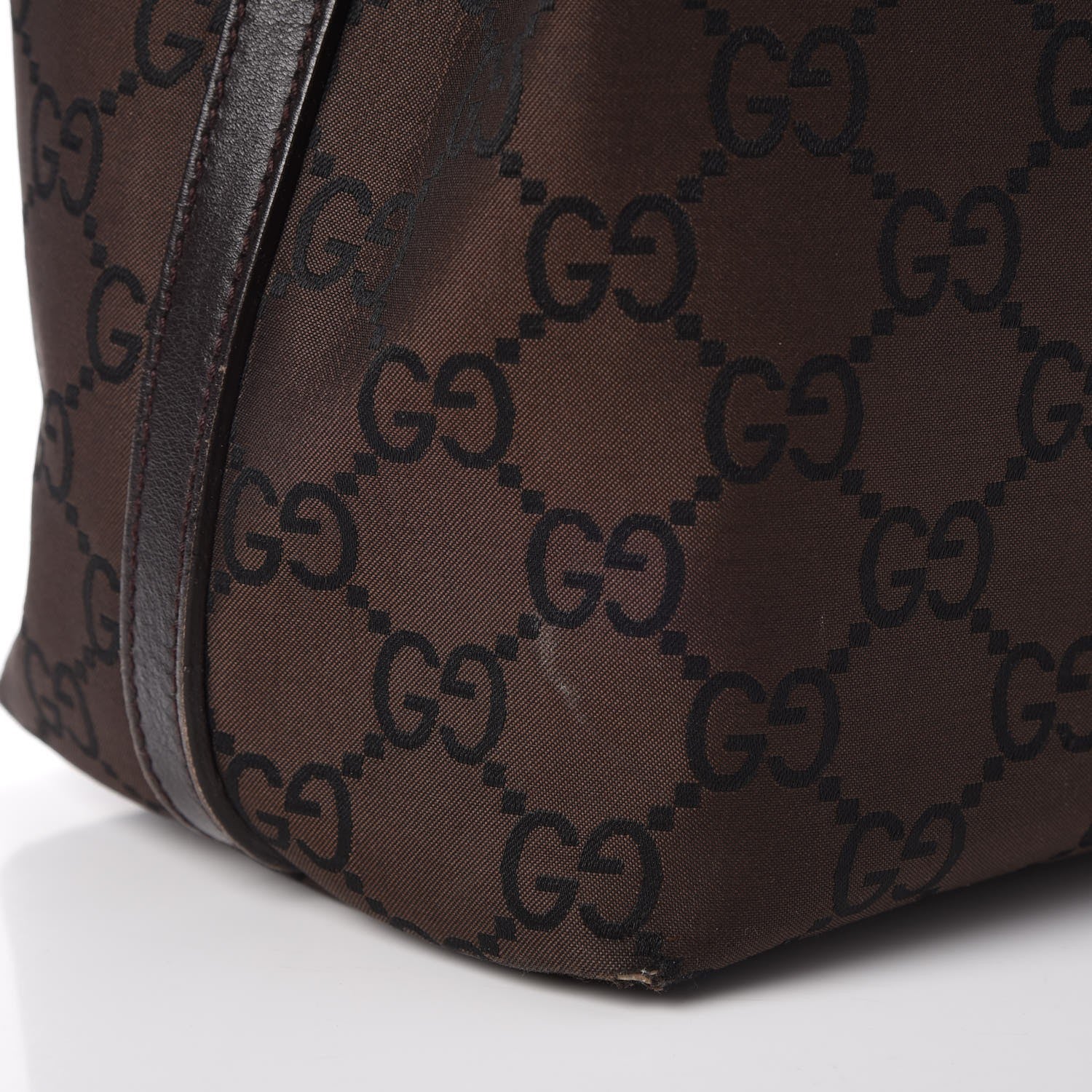 Gucci Nylon Monogram Gifford Tote Brown 8 of 23