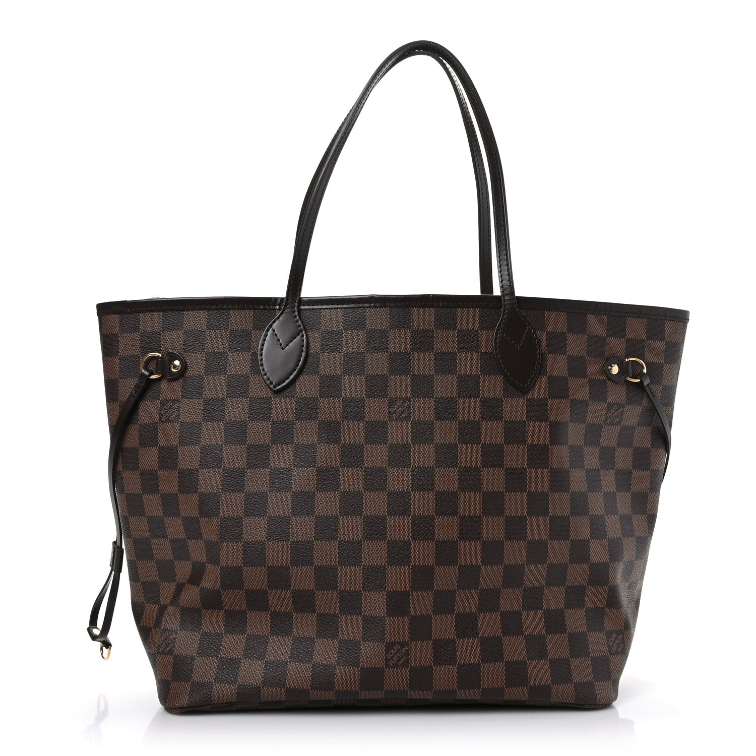 Louis Vuitton Damier Ebene Neo Neverfull MM Rose Ballerine 3 of 10