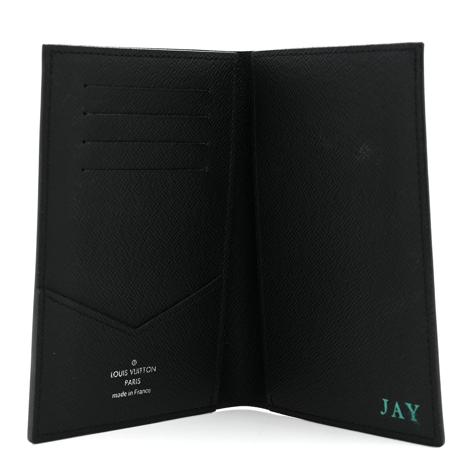 Louis Vuitton Monogram Eclipse Passport Cover 5 of 8
