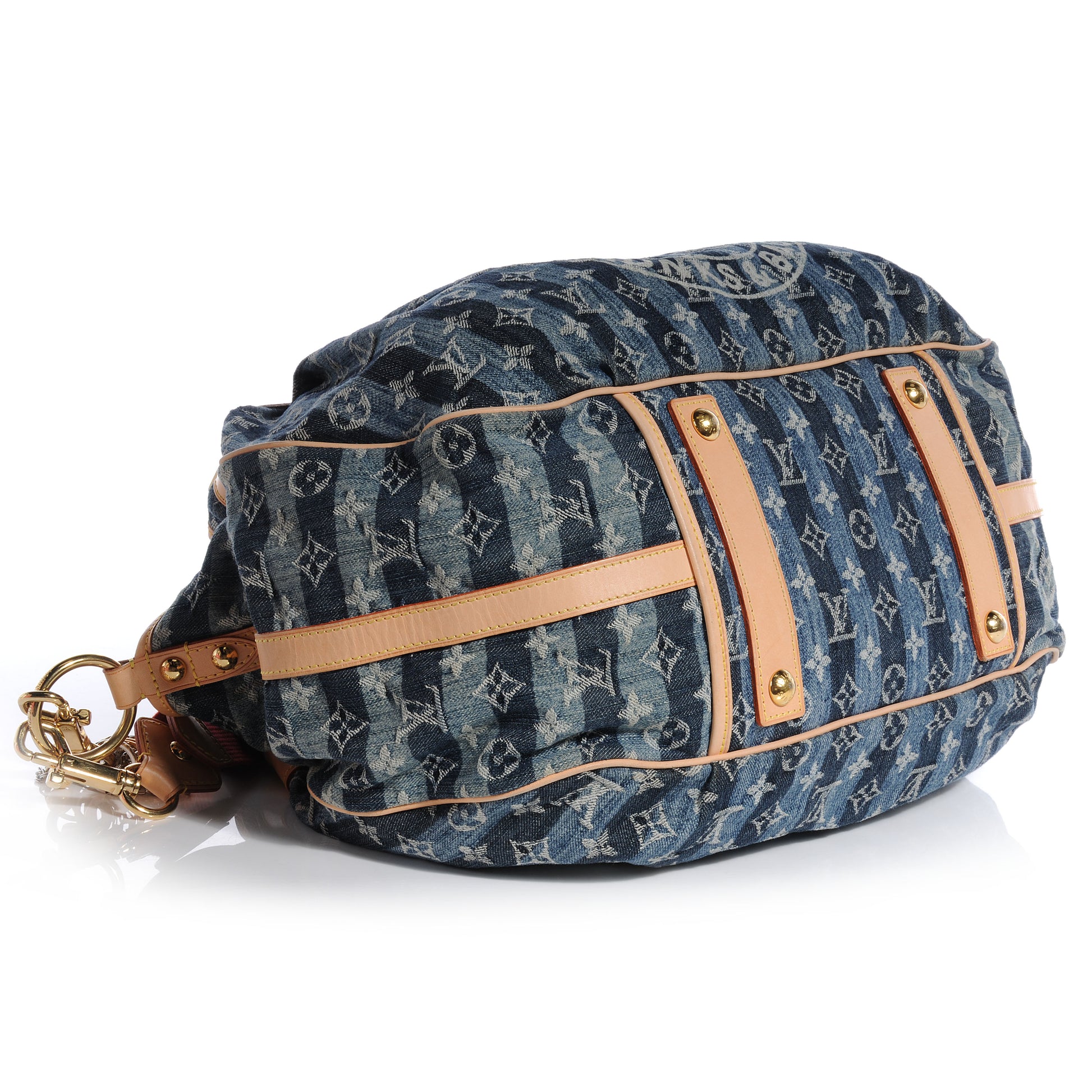 Louis Vuitton Denim Raye Cabas GM 4 of 7