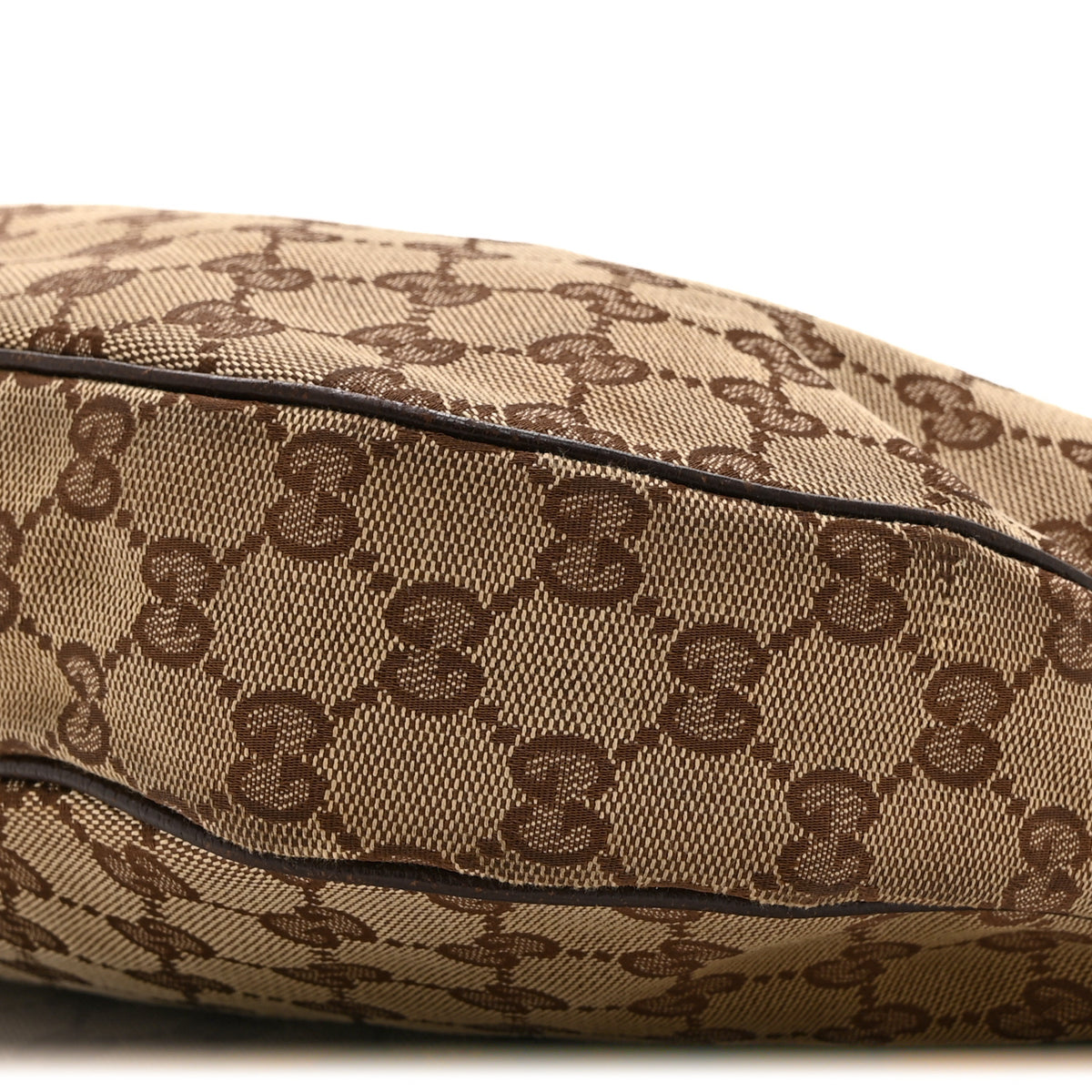 Monogram Medium Half Moon Hobo Dark Brown