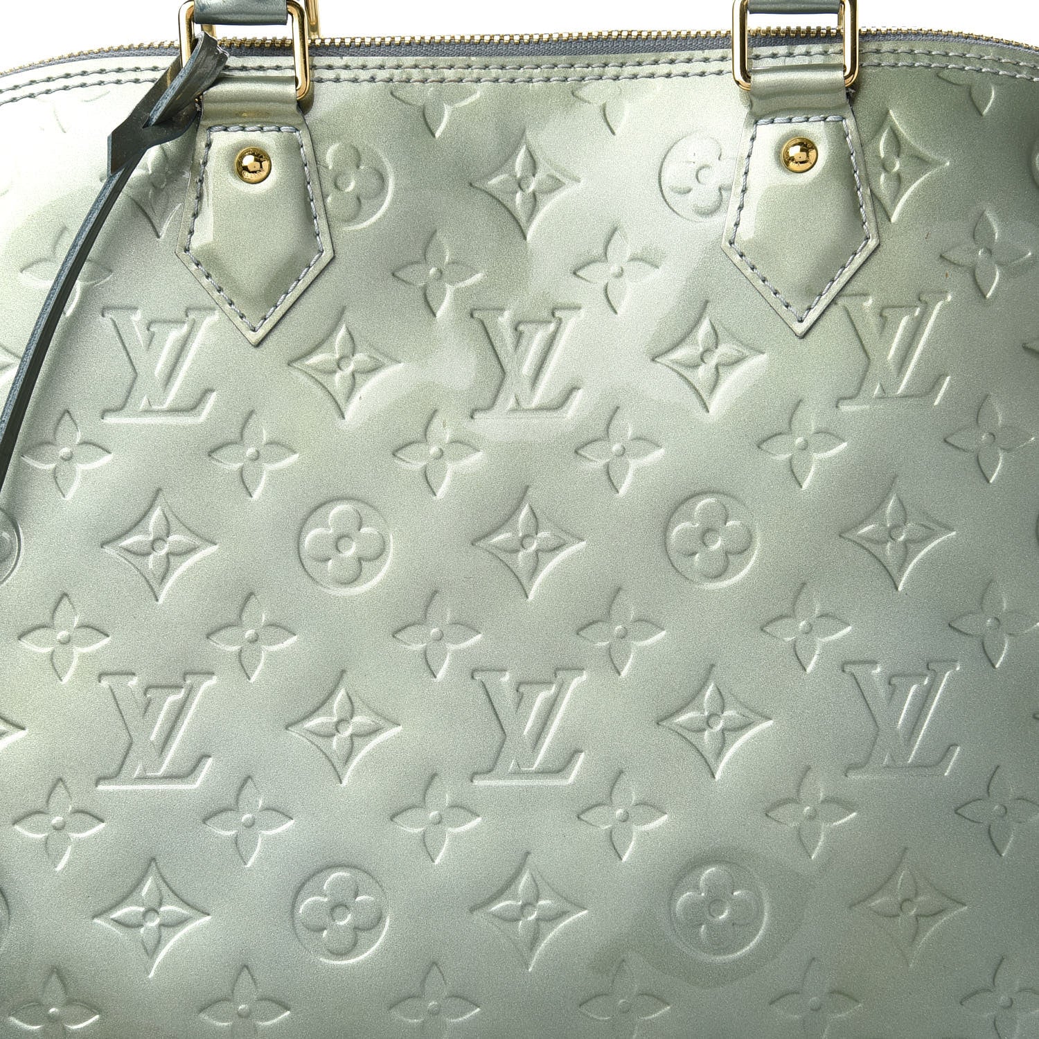 Louis Vuitton Vernis Alma GM Givre 10 of 10