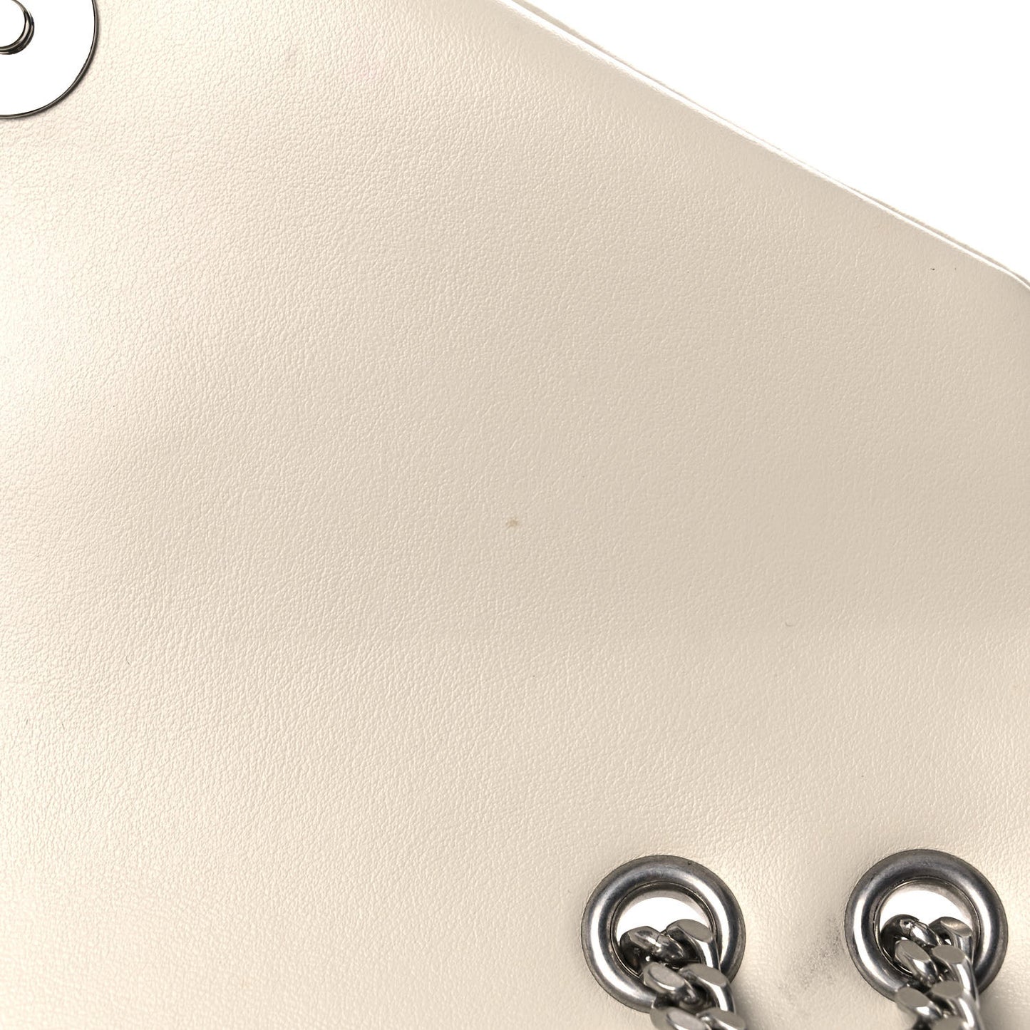 Calfskin Y Quilted Monogram Small Loulou Chain Satchel Crema Soft