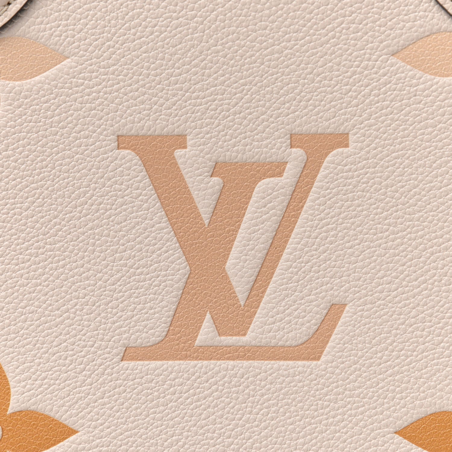 Louis Vuitton Empreinte Monogram Giant By The Pool Onthego MM Cream Saffron 10 of 10