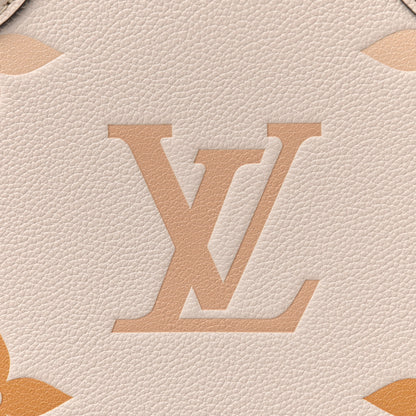 Louis Vuitton Empreinte Monogram Giant By The Pool Onthego MM Cream Saffron 10 of 10