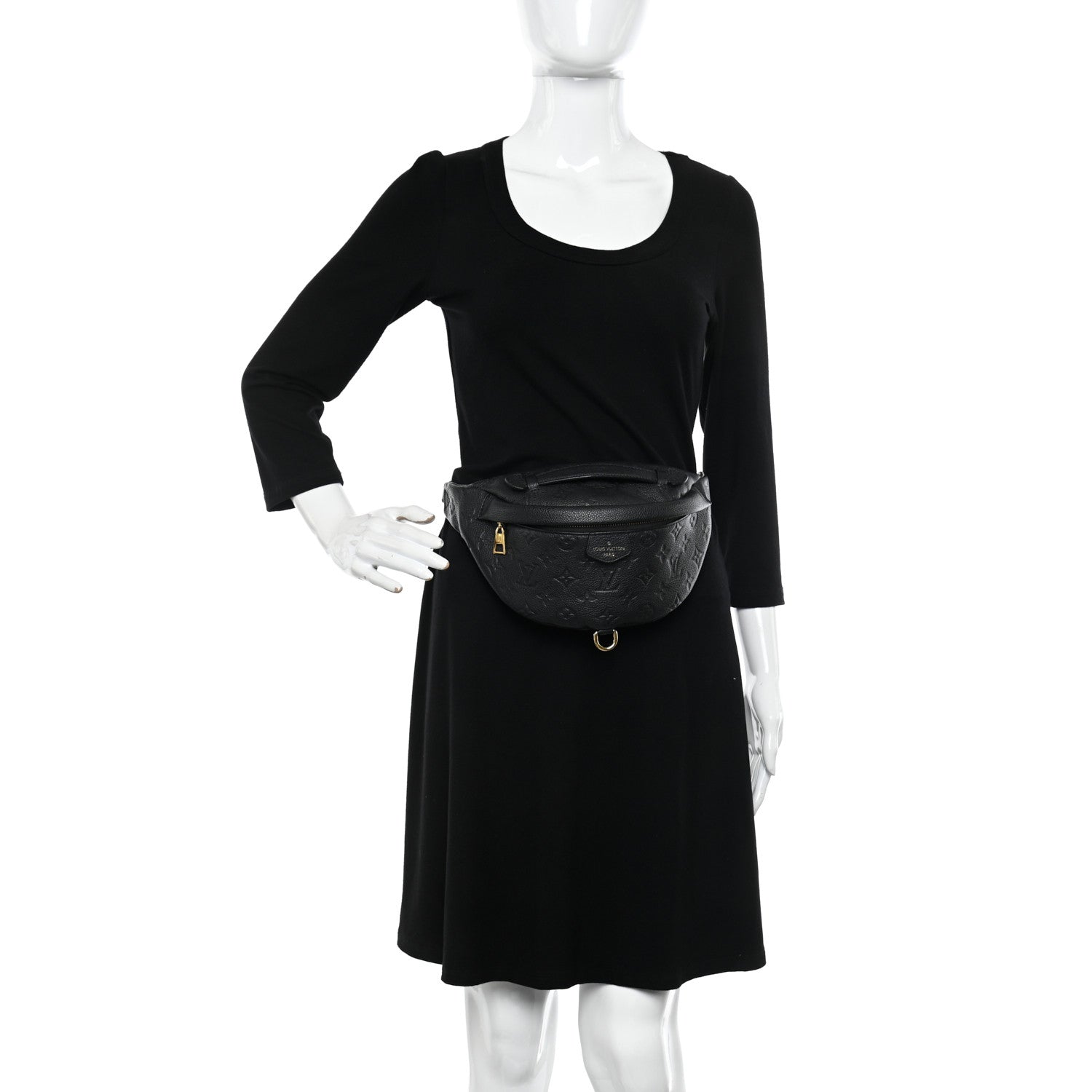 Louis Vuitton Empreinte BumBag Black 2 of 9