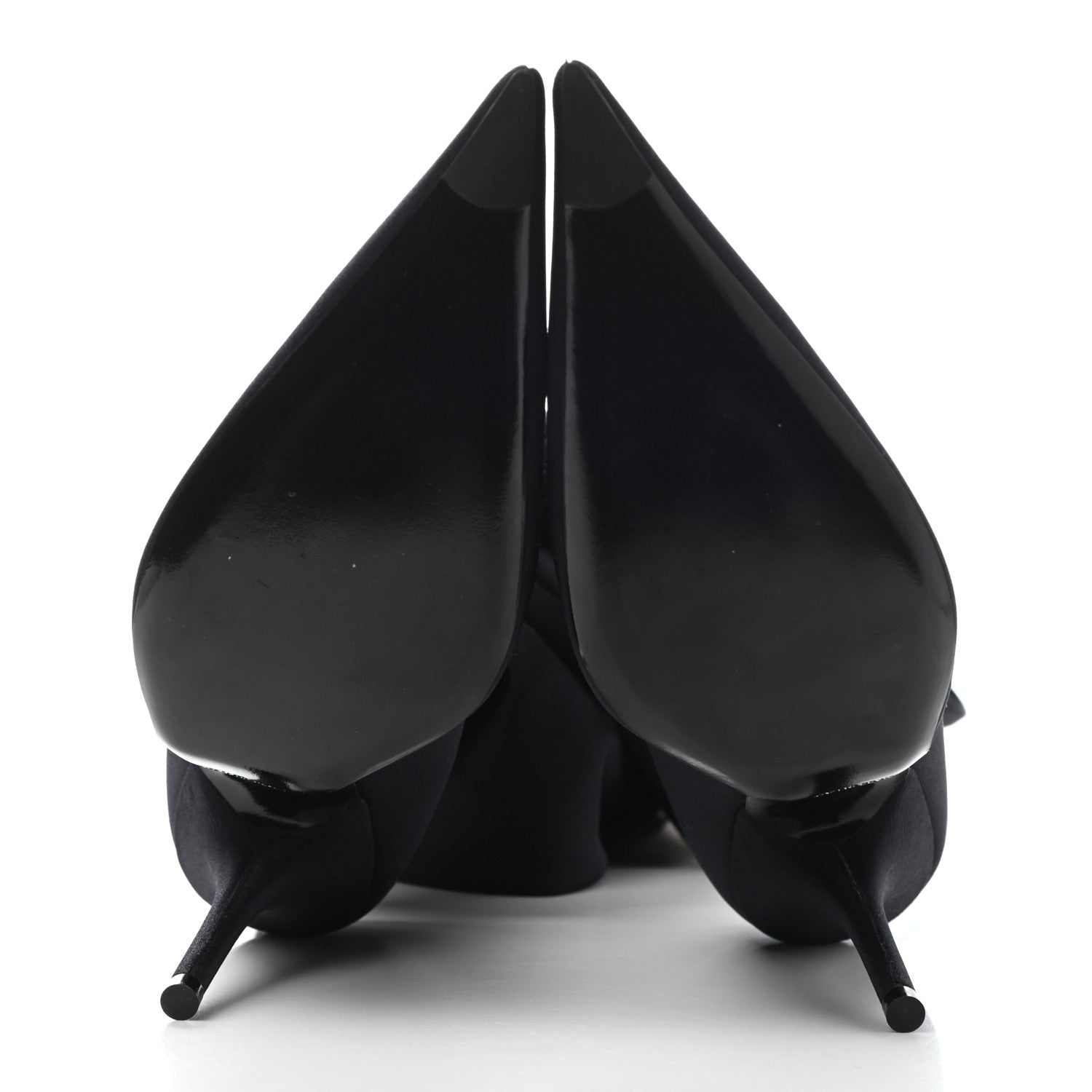 Balenciaga Spandex Pointed Toe Knife Thigh High Boots 40 Black 5 of 6