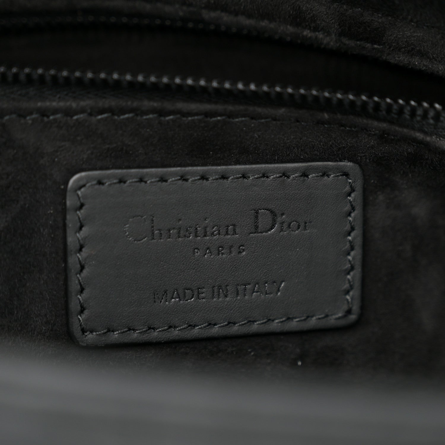Christian Dior Ultra Matte Calfskin Cannage Medium Lady Dior Black 5 of 14