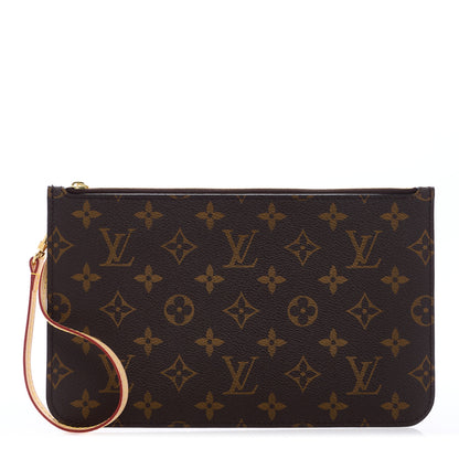 Louis Vuitton Monogram Neverfull MM GM Pochette 1 of 6