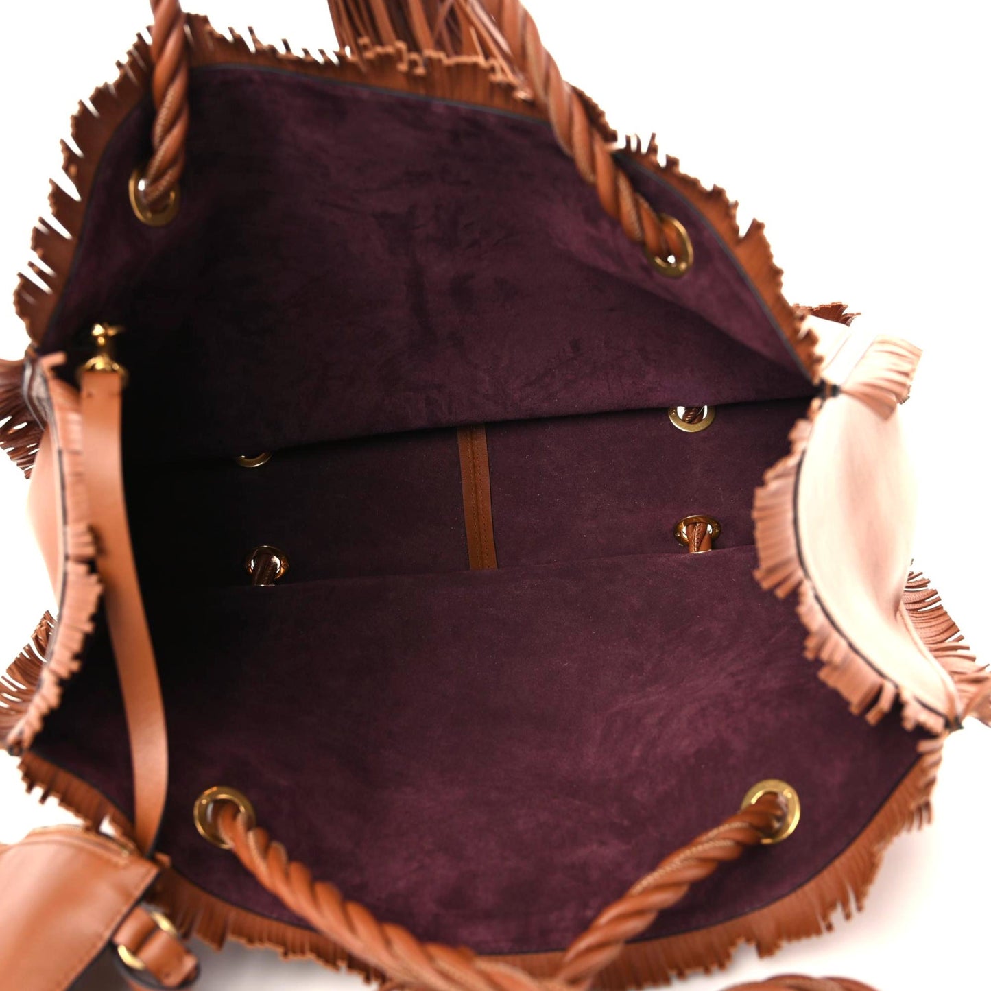 Calfskin The Rope Shopper Tan