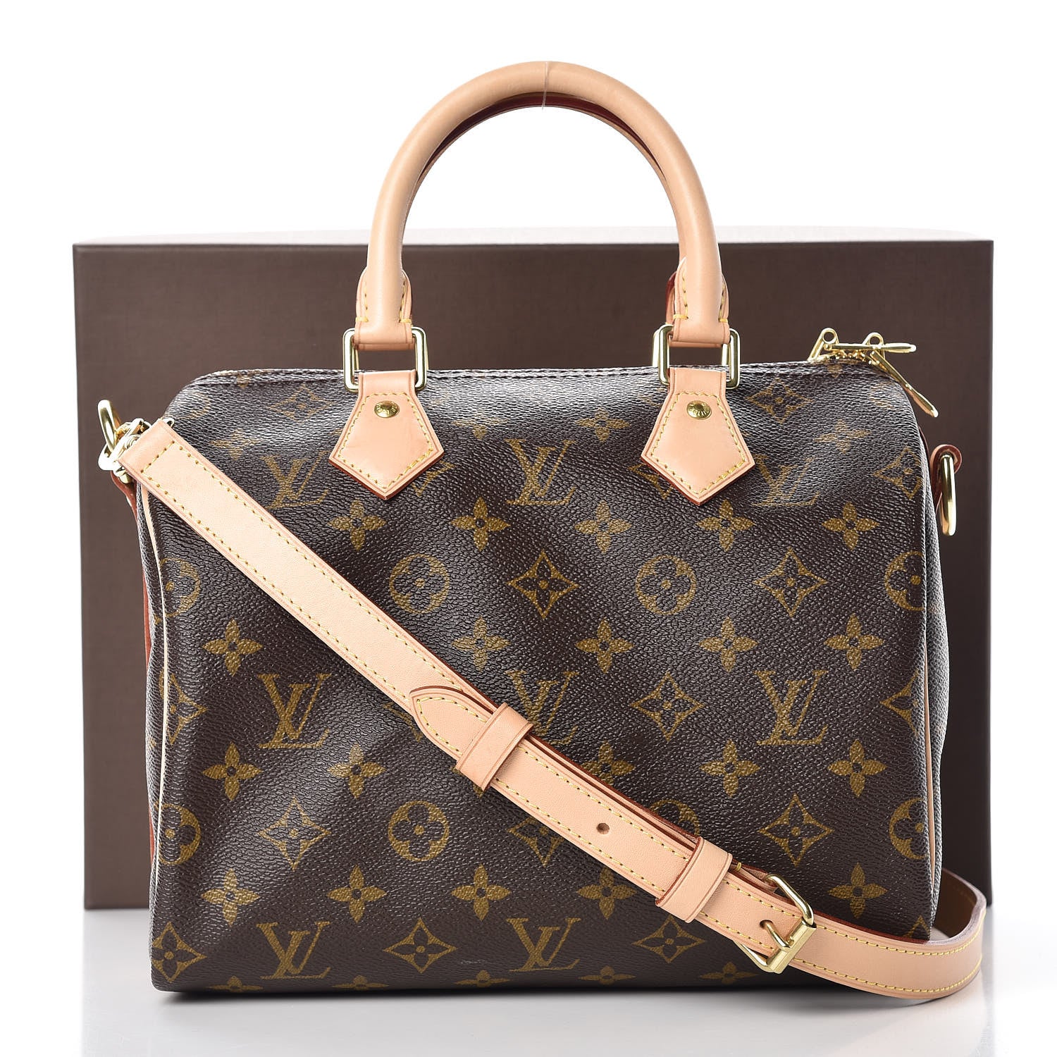 Louis Vuitton Monogram Speedy Bandouliere 25 14 of 14