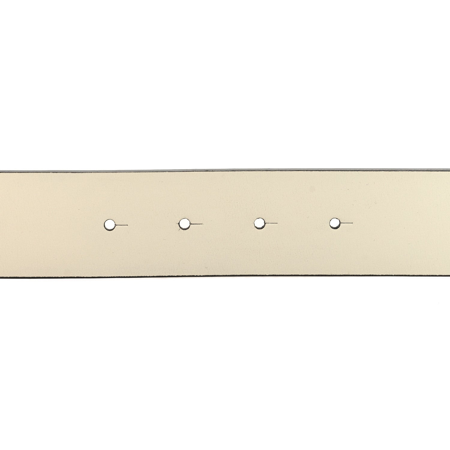 Chanel Calfskin CC Reversible Belt 80/32 Black White 4 of 6