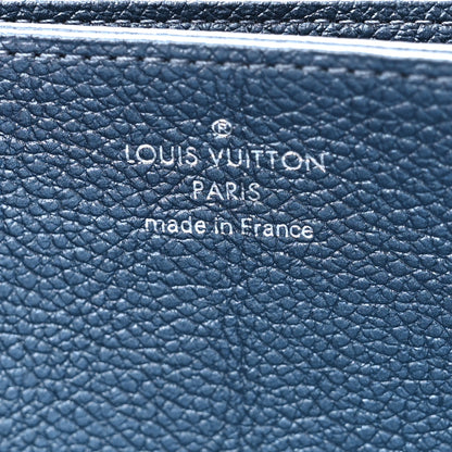 Louis Vuitton Metallic Empreinte Monogram Zippy Wallet Navy Nacre 6 of 8