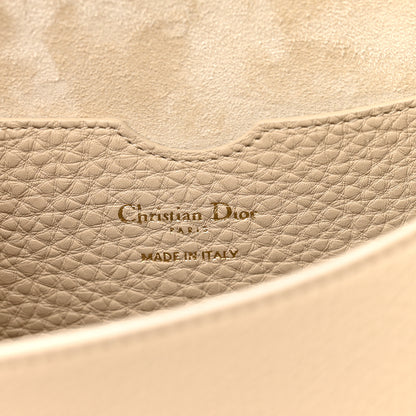 Christian Dior Grained Calfskin Large Bobby Flap Beige 6 of 9