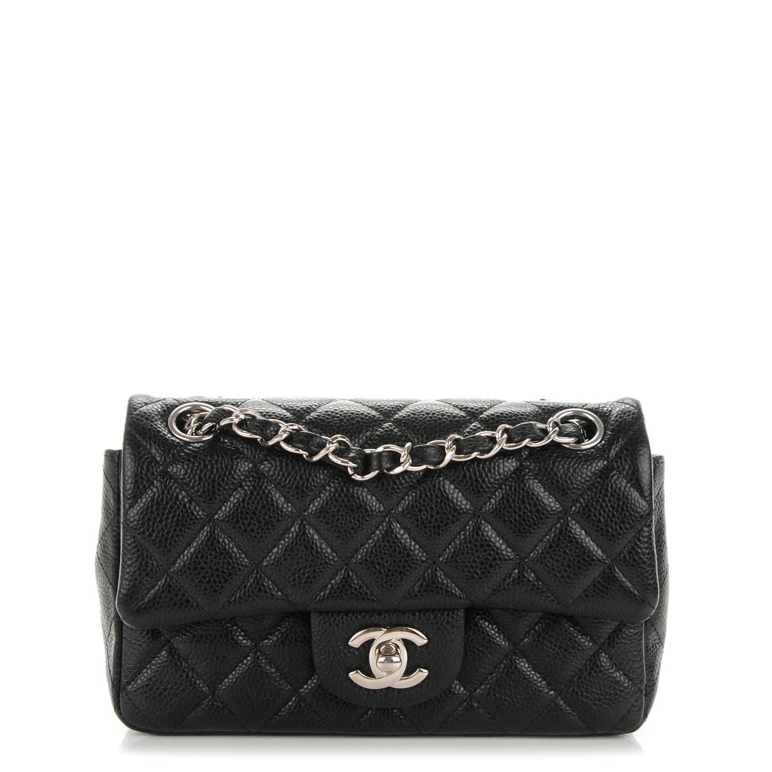 Chanel Caviar Quilted Mini Rectangular Flap Black 1 of 7