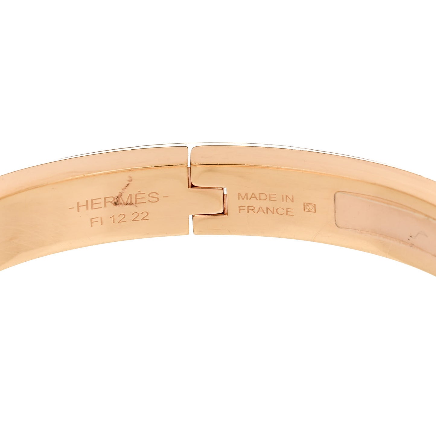 Enamel Printed Ghost H Mini Clic Chaine d'Ancre Bracelet PM Hypno