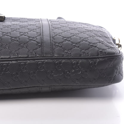 Gucci Guccissima Medium Briefcase Black 11 of 13