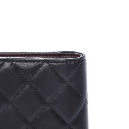 Chanel Lambskin Quilted Large Agenda Cover Black 12 of 13