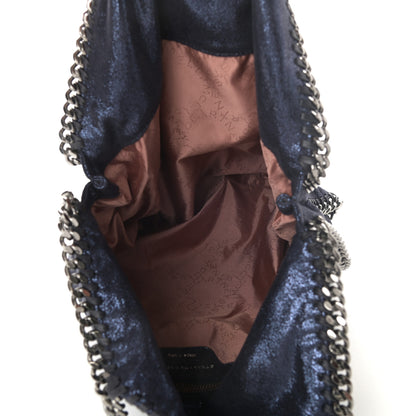 Stella McCartney Shaggy Deer Falabella Fold Over Tote Navy 5 of 9