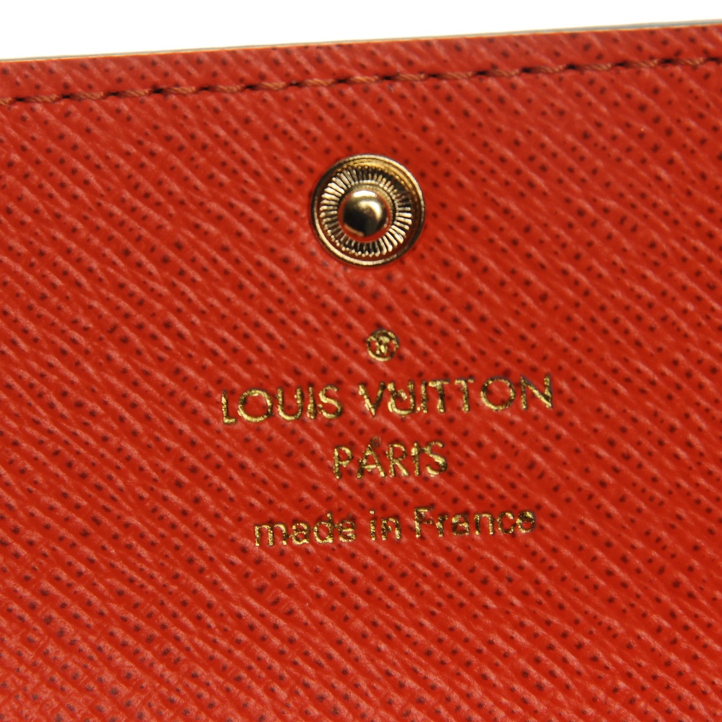 Monogram 4 Key Multicles Holder Poppy
