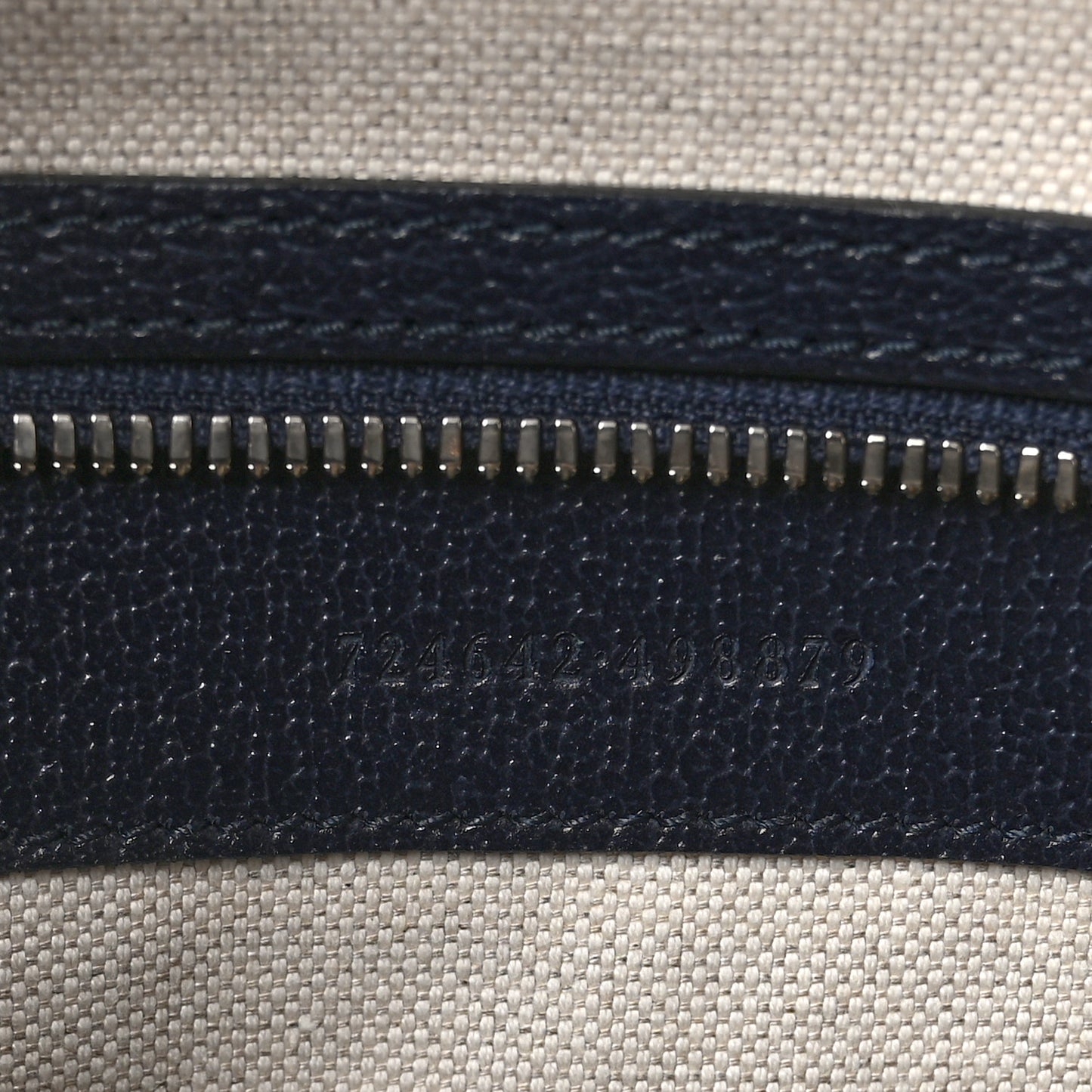 Textured Dollar Calfskin Web Medium Savoy Duffle Bag Black