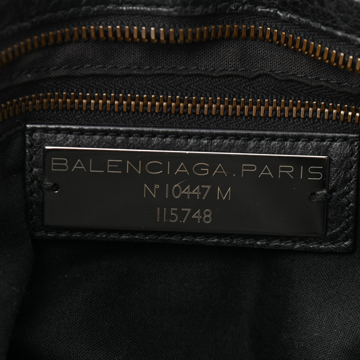 Balenciaga Agneau Classic Hardware City Black 6 of 10