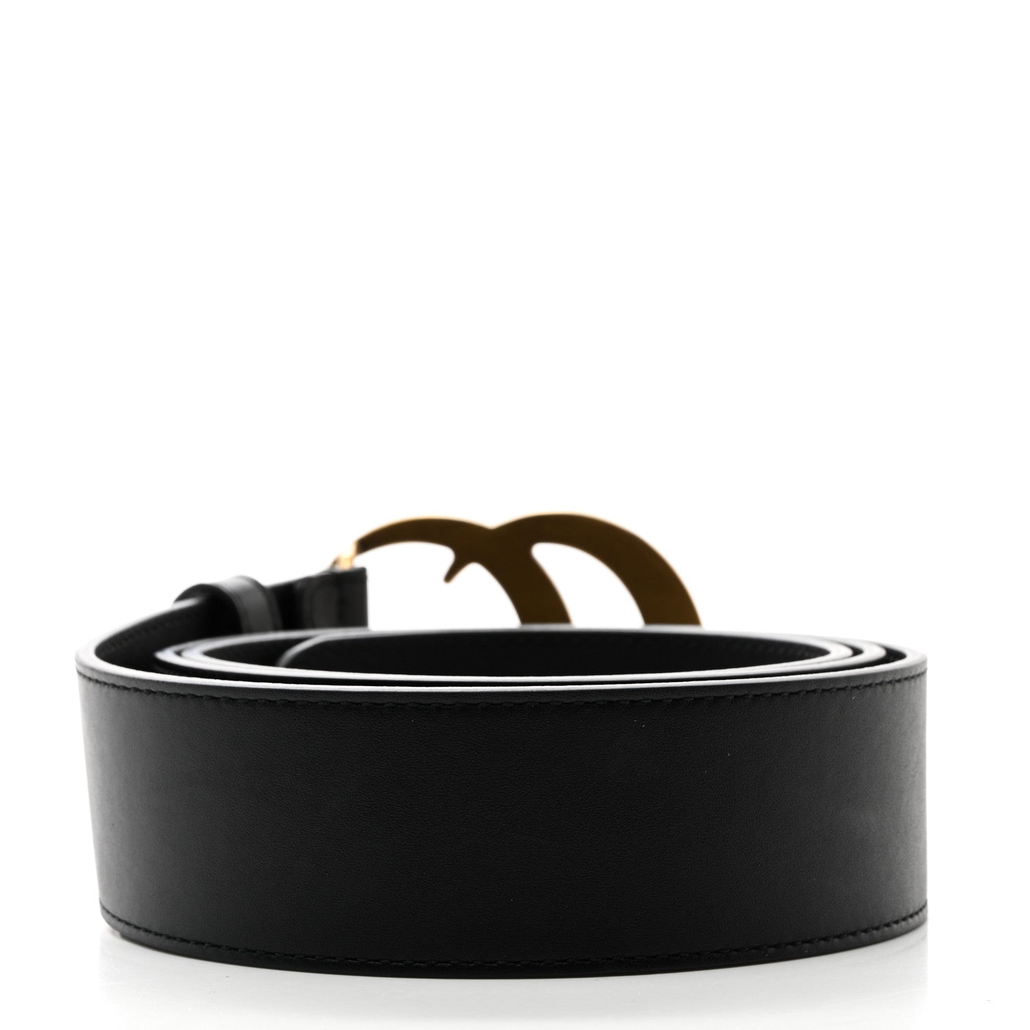Gucci Calfskin Double G 40mm Belt 95 38 Black 2 of 5