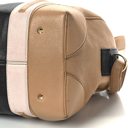 Givenchy Goatskin Colorblock Medium Lucrezia Beige Black 9 of 14