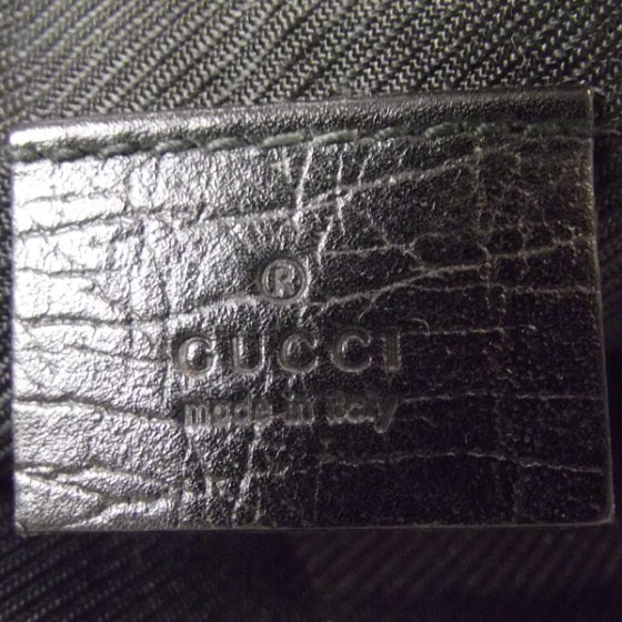 Gucci Monogram Boat Bag Black 9 of 16