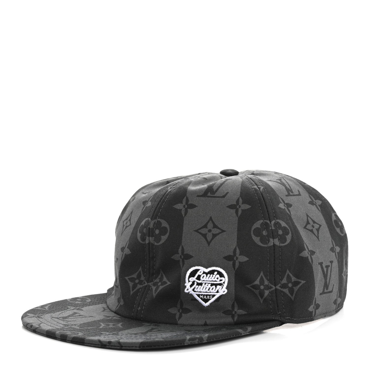 Louis Vuitton X NIGO Cotton Monogram Eclipse Stripes LV Cap L 1 of 8