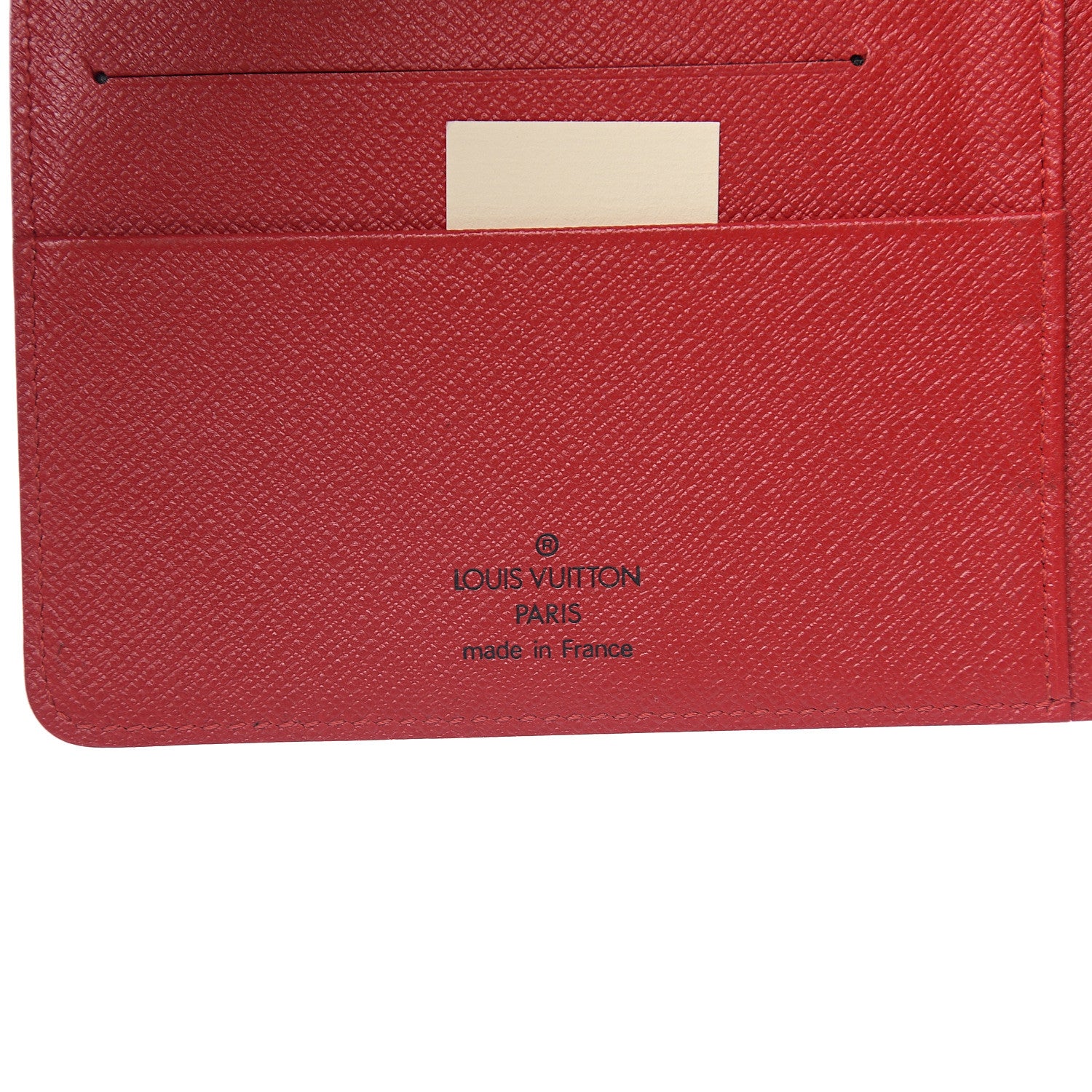 Louis Vuitton Epi Medium Ring Agenda Cover Rouge 5 of 5