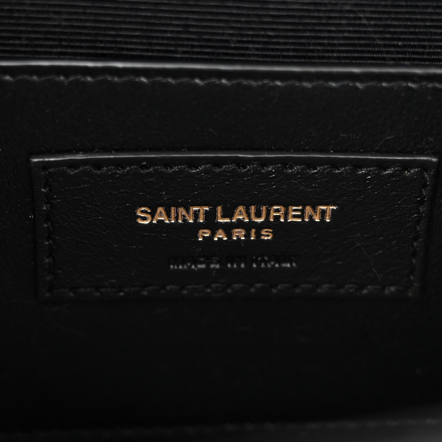 Saint Laurent Grain De Poudre Textured Mixed Matelasse Triquilt Small Monogram Satchel Black 6 of 10
