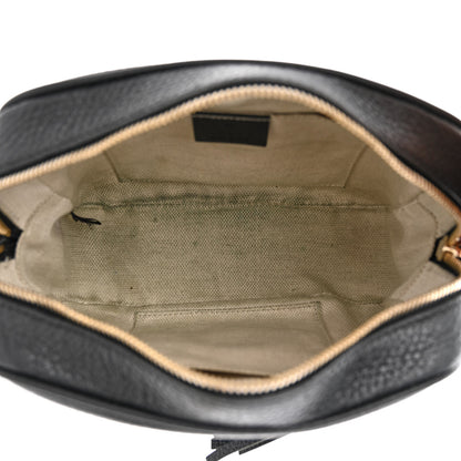 Gucci Pebbled Calfskin Small Soho Disco Bag Black 5 of 14